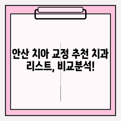 안산 치아 교정 고민? 믿을 수 있는 추천 치과 리스트 | 안산, 치아교정, 추천, 치과, 교정, 비용, 후기