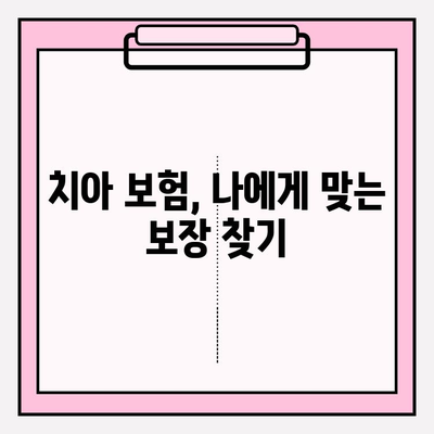 치아 보험금, 제대로 받는 방법| 확인부터 보상까지 완벽 가이드 | 치아 보험, 보험금 청구, 보상 준비