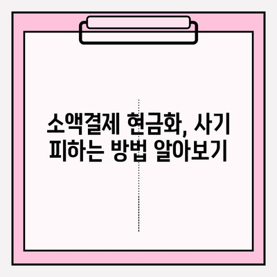 휴대폰 소액결제 현금화, 안전하게 이용하는 방법| 주의 사항 & 팁 | 소액결제 현금화, 안전거래, 사기 예방, 현금화 방법