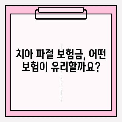 치아 파절, 보험금 얼마 받을 수 있을까요? | 치아 파절 보험금, 치아 치료 실비보험, 보험 청구 가이드