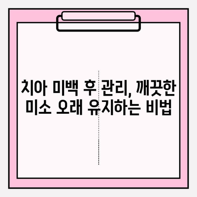 ✨ 치아 미백 맛집 찾기| 최상의 미백 클리닉 추천 & 비교 가이드 | 치아 미백, 미백 치료, 치과 추천